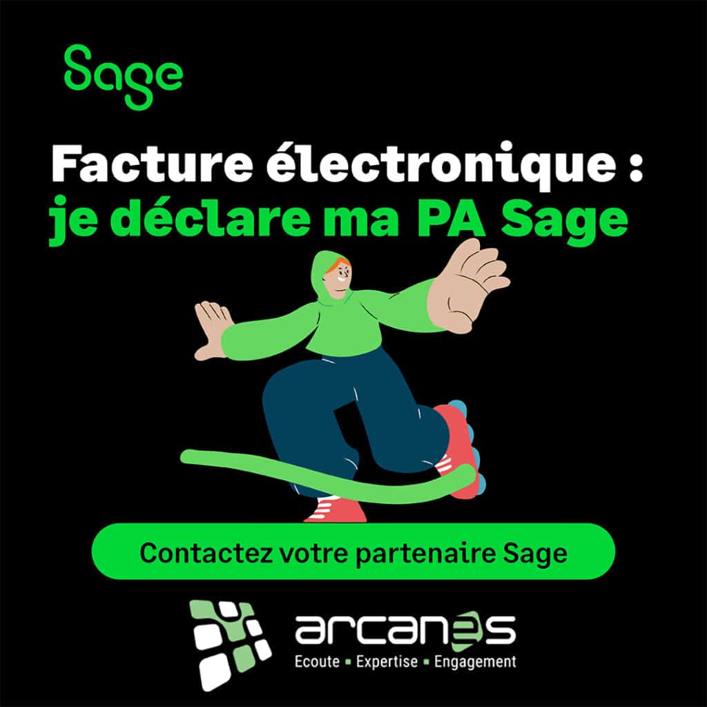 Visuel pour la PA intégré directement à Sage X3