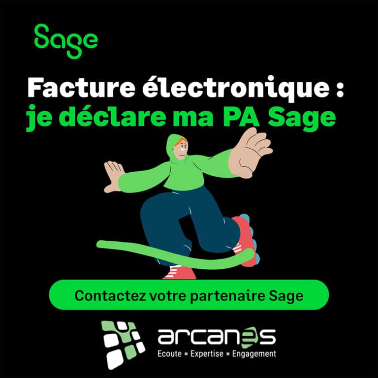 Visuel pour la PA intégré directement à Sage X3