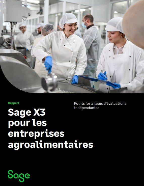 Couverture du rapport sur Sage X3 Agro