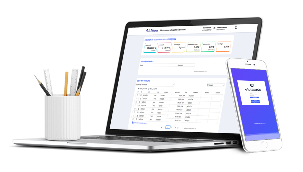 Portail clients Eloficash