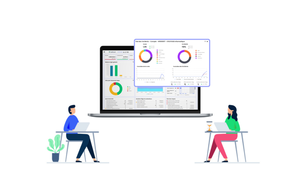 Analyse des risques clients et scoring avec Eloficash - vision de la solution